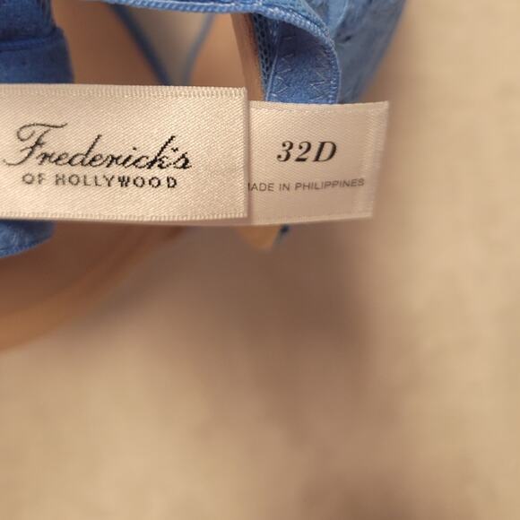 NWT Frederick's‎ of Hollywood Heartthrob Lace Underwire Push Up Racer Back Bra - Picture 5 of 6